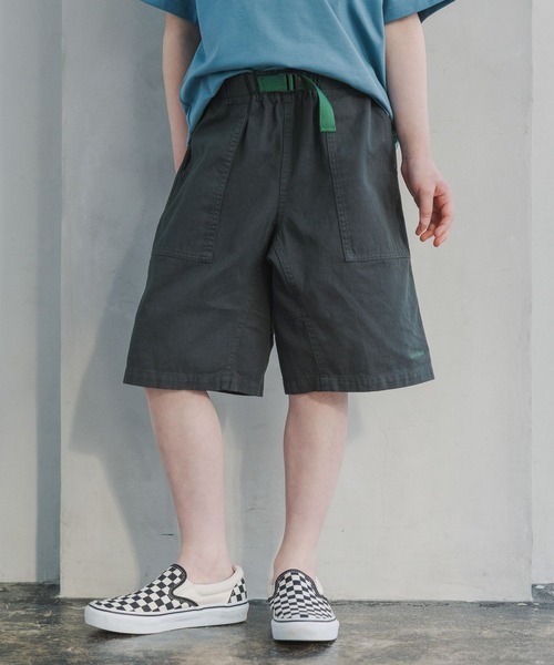 GLOBAL WORK（グローバルワーク）の「ピグメントベイカーショーツ/キッズ/665684（その他パンツ・キッズ・ベージュ/ダークグレー/ブラウン系その他6/ブルー系その他4/グリーン系その他6・140cm/150cm/130cm/160cm）」の22枚目の写真