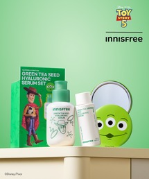 INNISFREE（イニスフリー）の「トイ・ストーリー グリーンティーシード ヒアルロン セラム セット（美容液/オイル/クリーム）」