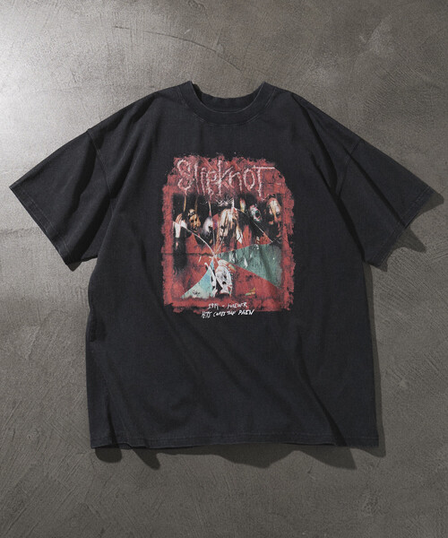 セール】【EXCLUSIVE】ヴィンテージライク Slipknot バックプリントT
