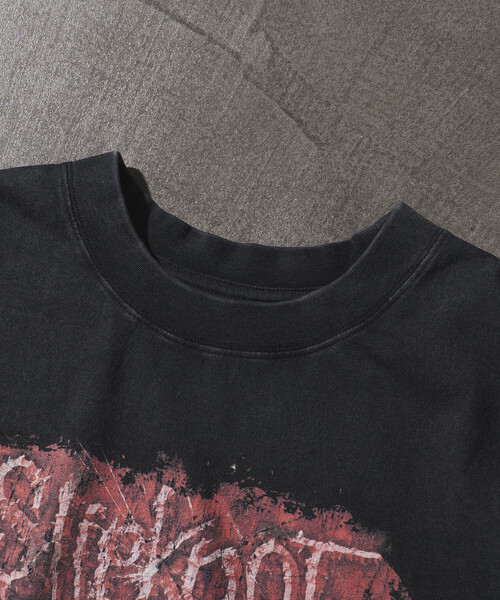 FREAK'S STORE(フリークスストア)の「【EXCLUSIVE】ヴィンテージライク Slipknot バックプリントTシャツ/スリップノット(Tシャツ/カットソー・メンズ・ブラック・MEDIUM/LARGE/X-LARGE)」の8枚目の写真