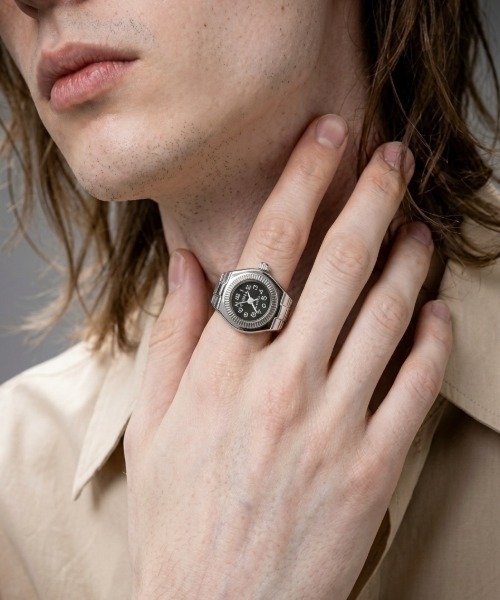 Burner(バーナー)の「【lux sea jewelry(ラックス・シー・ジュエリー)】Watchring フィンガーウォッチ リング lux-Watchring-1-4【RBTS】(アナログ腕時計・レディース・その他5/その他28/その他19/その他7/C/その他6/F/その他16/その他24/その他12/E/その他15/その他22/その他9/D/その他14/A/その他4/W/その他27/その他13/Y/V/その他26/その他10/R/U/その他25/その他8/P/T/その他18/その他33/G/S/その他17/その他31/B/シルバー系その他5/その他1/シルバー系その他3/その他2/その他32/Z/その他30/その他3/その他23/X/その他21/その他35/N/Q/その他20/その他34/M/O/シルバー系その他6/シルバー系その他/K/J/シルバー系その他4/その他11/その他29/H/シルバー系その他2・フリー)」の2枚目の写真