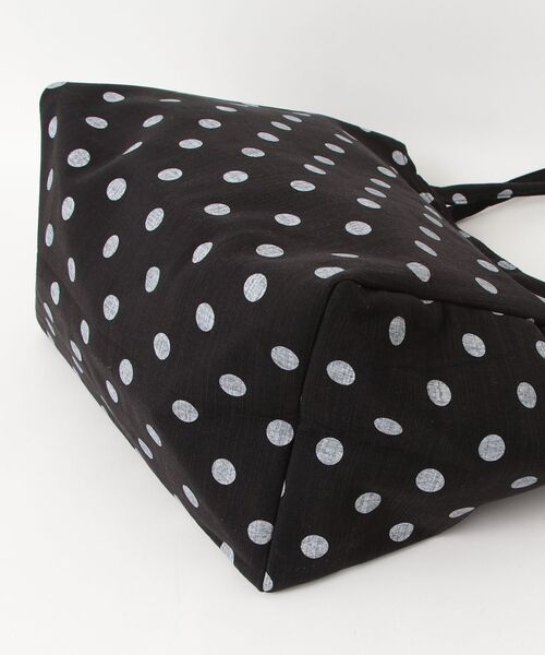 Rohwel(ローウェル)の「Oversized Dot Tote Bag / オーバーサイズドットトートバッグ(トートバッグ・レディース・ホワイト/ブラック・FREE)」の22枚目の写真