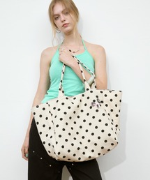 Oversized Dot Tote Bag / オーバーサイズドットトートバッグ