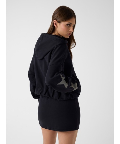 GUESS JEANS Bubble Hoodie パーカー フーディー ジップアップ | GUESS