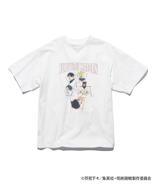 ZOZOSPOT(ゾゾスポット)の「TVアニメ『呪術廻戦』「死滅回游」 × ZOZOTOWN オーバーサイズTシャツ(Tシャツ/カットソー・レディース・ブラック/ホワイト・M/L/XL)」の2枚目の写真