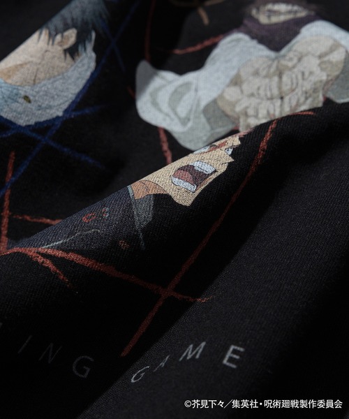 ZOZOSPOT(ゾゾスポット)の「TVアニメ『呪術廻戦』「死滅回游」 × ZOZOTOWN オーバーサイズTシャツ(Tシャツ/カットソー・レディース・ブラック/ホワイト・M/L/XL)」の9枚目の写真