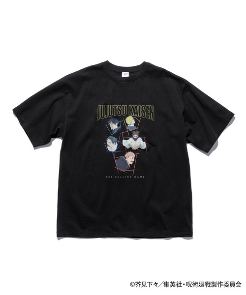 ZOZOSPOT(ゾゾスポット)の「TVアニメ『呪術廻戦』「死滅回游」 × ZOZOTOWN オーバーサイズTシャツ(Tシャツ/カットソー・レディース・ブラック/ホワイト・M/L/XL)」の4枚目の写真