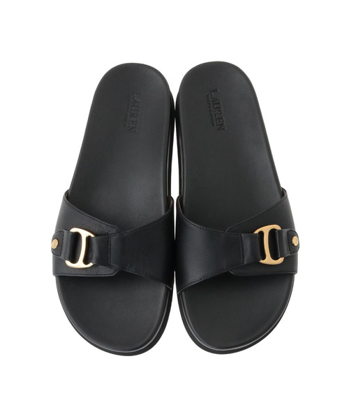 POLO RALPH LAUREN（ポロ ラルフ ローレン）の「＜POLO RALPH LAUREN（ポロ ラルフ ローレン）＞"TASHA SLIDE"サンダル（その他シューズ・レディース・ブラック系その他3・L/M）」の10枚目の写真