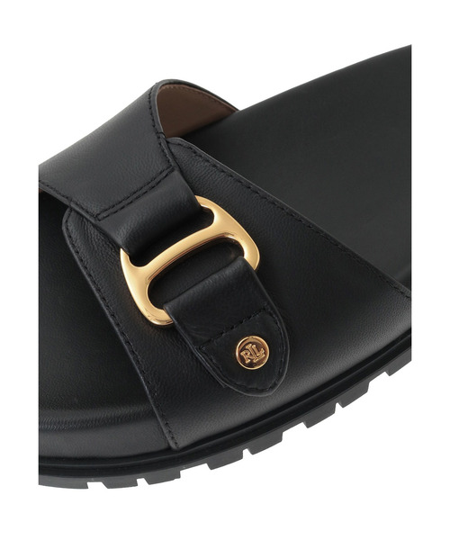POLO RALPH LAUREN（ポロ ラルフ ローレン）の「＜POLO RALPH LAUREN（ポロ ラルフ ローレン）＞"TASHA SLIDE"サンダル（その他シューズ・レディース・ブラック系その他3・L/M）」の4枚目の写真