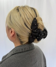 Alite cloth | ドットヘアクリップ(バレッタ/ヘアクリップ)