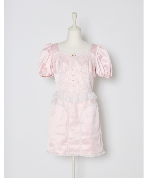 Fiorforte（フィオルフォルテ）の「lingerie onepiece（ワンピース・レディース・ピンク/ホワイト・M/S）」の11枚目の写真