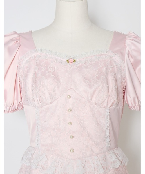 Fiorforte（フィオルフォルテ）の「lingerie onepiece（ワンピース・レディース・ピンク/ホワイト・M/S）」の14枚目の写真