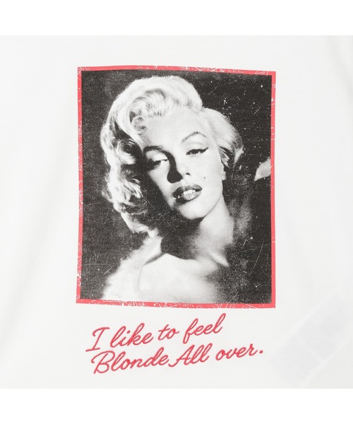 Guess(ゲス)の「MARILYN Crop Tee マリリン・モンロー Collection Tシャツ 半袖(Tシャツ/カットソー・レディース・ブラック/ホワイト・LARGE/MEDIUM/SMALL/X-SMALL)」の16枚目の写真