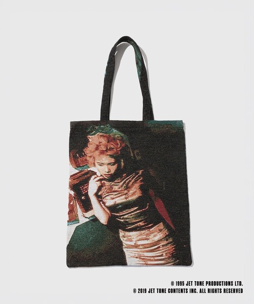 ADAM ET ROPE'（アダムエロペ）の「【天使の涙 × 10Culture for ADAM ET ROPE'】Fallen Angels TOTE BAG（トートバッグ・メンズ・ブラック・FREE）」の3枚目の写真