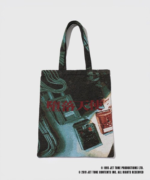 ADAM ET ROPE'（アダムエロペ）の「【天使の涙 × 10Culture for ADAM ET ROPE'】Fallen Angels TOTE BAG（トートバッグ・メンズ・ブラック・FREE）」の4枚目の写真