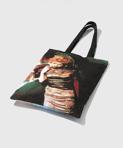ADAM ET ROPE'（アダムエロペ）の「【天使の涙 × 10Culture for ADAM ET ROPE'】Fallen Angels TOTE BAG（トートバッグ・メンズ・ブラック・FREE）」の5枚目の写真