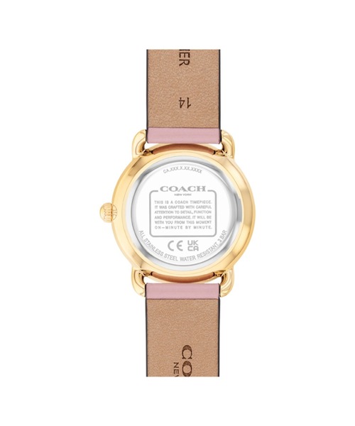COACH(コーチ)の「【COACH】 コーチ ELLIOT レディース ウォッチ ブレスレット セット(アナログ腕時計・レディース・ピンク・FREE)」の5枚目の写真