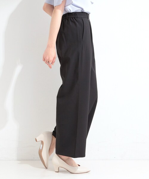 SHOO・LA・RUE(シューラルー)の「【S-LL】さらっとはける 麻調タックワイドパンツ(その他パンツ・レディース・グレー/ライトベージュ/ブラック・04/03/02/01)」の9枚目の写真