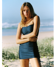 SURFEA（サーフィー）の「KIRA SKIRT_NAVY（水着）」
