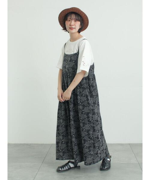 Samansa Mos2(サマンサ モスモス)の「【メルヘン×Samansa Mos2】総刺繍ワンピース(ワンピース・レディース・ブラック/モカ/オフホワイト・F)」の7枚目の写真
