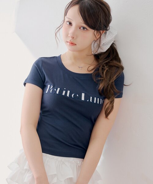 Chico(チコ)の「ドットロゴT+シュシュセット(Tシャツ/カットソー・レディース・ブルー系その他2/ホワイト系その他2/ホワイト/ネイビー・FREE)」の20枚目の写真
