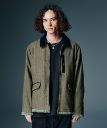 glamb（グラム）の「Tweed Combination Blouson / ツイードコンビネーションブルゾン（ブルゾン）」