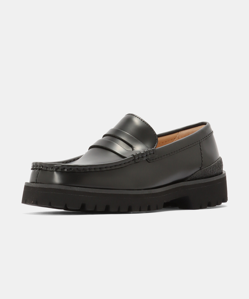 Clarks(クラークス)の「Clarks Yukoner Penny 26185705(ローファー・メンズ・ブラック・70/80/85)」の2枚目の写真
