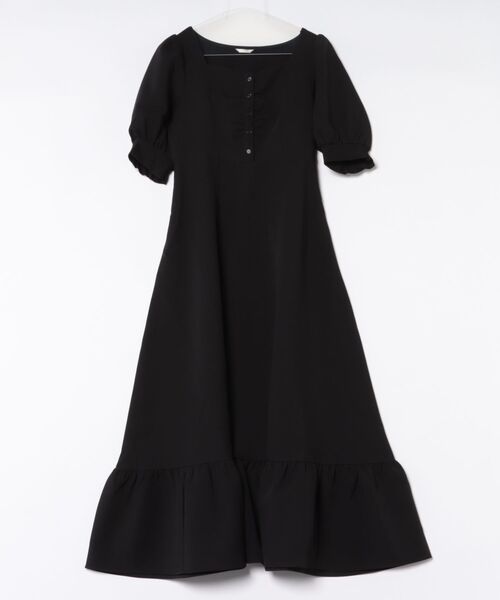 apres jour(アプレジュール)の「パフスリーブティアードワンピース(ワンピース・レディース・ブラック/ブラック系その他/グレー系その他・フリー/X-LARGE)」の19枚目の写真