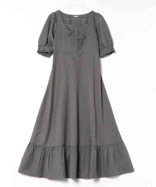 apres jour(アプレジュール)の「パフスリーブティアードワンピース(ワンピース・レディース・ブラック/ブラック系その他/グレー系その他・フリー/X-LARGE)」の21枚目の写真