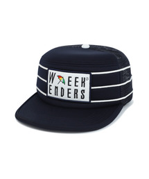 WKNDRS（ウィーキャンドース）の「AP LOGO PILLBOX CAP (NAVY)（キャップ）」