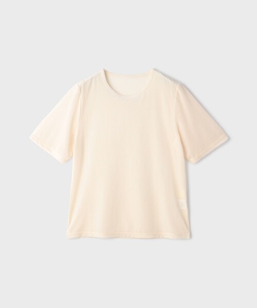 Diagram(ダイアグラム)の「シアーベロアカットトップ(Tシャツ/カットソー・レディース・グレー/ブラック/キナリ・36)」の17枚目の写真