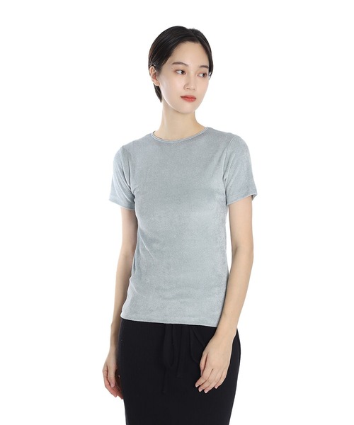 BASERANGE（ベースレンジ）の「BASERANGE / ベースレンジ：OMO TEE SHIRT：TTOT-VE-WI25[ANN]（Tシャツ/カットソー・レディース・グレー・S）」の5枚目の写真
