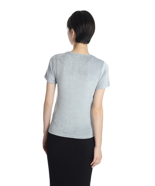 BASERANGE（ベースレンジ）の「BASERANGE / ベースレンジ：OMO TEE SHIRT：TTOT-VE-WI25[ANN]（Tシャツ/カットソー・レディース・グレー・S）」の7枚目の写真