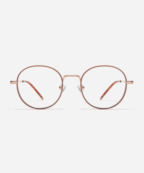 CARIN(カリン)の「CARIN(カリン) WINN R メガネ(メガネ・レディース・ブラウン/カーキ/ブラック/ブラウン系1・FREE)」の3枚目の写真