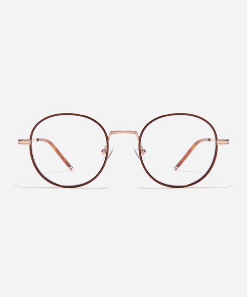 CARIN(カリン)の「CARIN(カリン) WINN R メガネ(メガネ・レディース・ブラウン/カーキ/ブラック/ブラウン系1・FREE)」の2枚目の写真