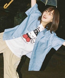mhs2654-Studs chambray shirts シャンブレーシャツ(efdig-03)