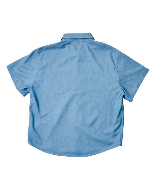 EFFECTEN（エフェクテン）の「mhs2654-Studs chambray shirts シャンブレーシャツ(efdig-03)（シャツ/ブラウス・メンズ・サックスブルー/インディゴブルー・M/L/XL）」の7枚目の写真