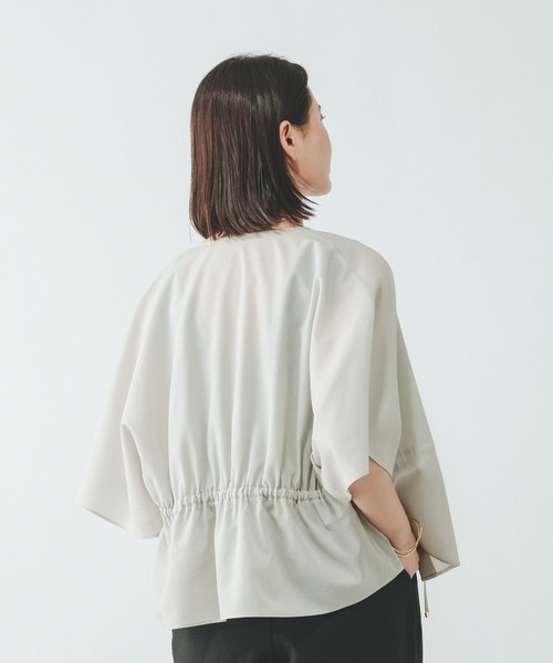 GLOBAL WORK(グローバルワーク)の「Airy Breezeブラウス/636702(シャツ/ブラウス・レディース・ホワイト/グレー/ドット/チャコールグレー・LARGE/MEDIUM)」の21枚目の写真
