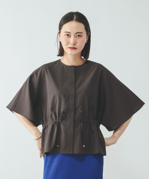 GLOBAL WORK(グローバルワーク)の「Airy Breezeブラウス/636702(シャツ/ブラウス・レディース・ホワイト/グレー/ドット/チャコールグレー・LARGE/MEDIUM)」の12枚目の写真