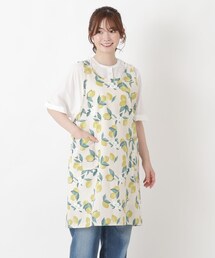 one'sterrace（ワンズテラス）の「【ワンズテラスオリジナル】レモンフラワー タブリエエプロン（エプロン）」