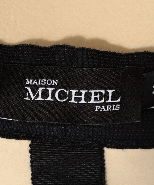 MAISON MICHEL（メゾンミッシェル）の「MAISON MICHEL Virginie Hat Felt ウールフェルト ハット（ハット・レディース・ホワイト・M）」の7枚目の写真