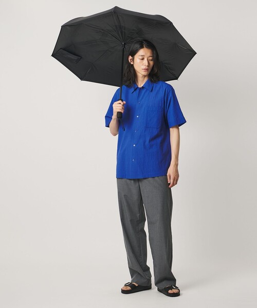UNITED ARROWS(ユナイテッドアローズ)の「【別注】<GODO DESIGN>GYAKUSOL LONG/晴雨兼用 長傘(長傘・メンズ・ブラック/シルバー・FREE)」の13枚目の写真