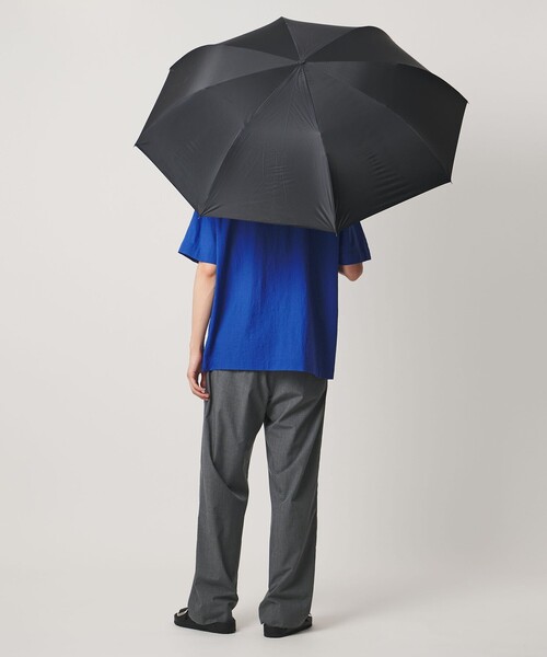 UNITED ARROWS(ユナイテッドアローズ)の「【別注】<GODO DESIGN>GYAKUSOL LONG/晴雨兼用 長傘(長傘・メンズ・ブラック/シルバー・FREE)」の14枚目の写真