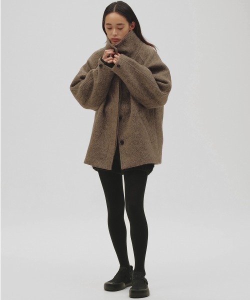 TODAYFUL（トゥデイフル）の「Standcollar Raglan Coat（ステンカラーコート・レディース・ブラック/モカ/セージグリーン・38inch/36inch）」の4枚目の写真