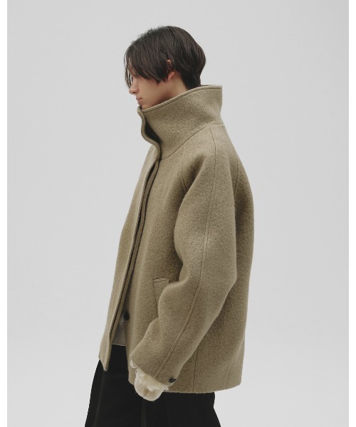 TODAYFUL（トゥデイフル）の「Standcollar Raglan Coat（ステンカラーコート・レディース・ブラック/モカ/セージグリーン・38inch/36inch）」の9枚目の写真
