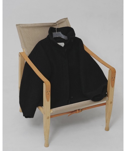 TODAYFUL（トゥデイフル）の「Standcollar Raglan Coat（ステンカラーコート・レディース・ブラック/モカ/セージグリーン・38inch/36inch）」の17枚目の写真