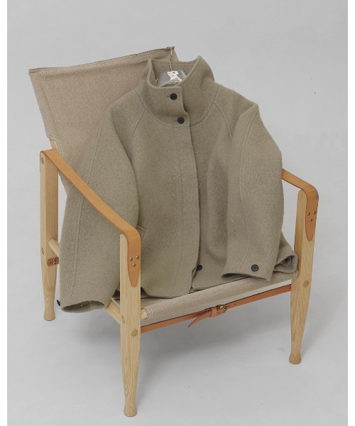 TODAYFUL（トゥデイフル）の「Standcollar Raglan Coat（ステンカラーコート・レディース・ブラック/モカ/セージグリーン・38inch/36inch）」の18枚目の写真