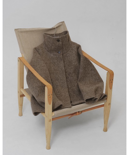 TODAYFUL（トゥデイフル）の「Standcollar Raglan Coat（ステンカラーコート・レディース・ブラック/モカ/セージグリーン・38inch/36inch）」の19枚目の写真
