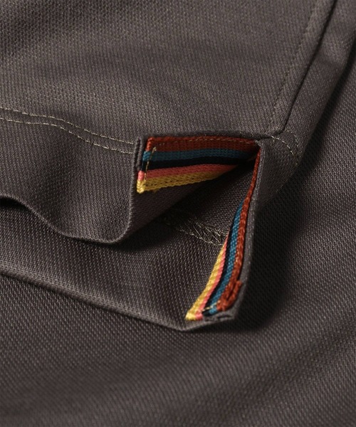 Paul Smith(ポールスミス)の「COOLMAX(R)ソリッド 鹿の子 ボタンダウン ポロシャツ / 163324 JS25(シャツ/ブラウス・メンズ・グレイッシュベージュ/ネイビー/ダークブルー・XX-LARGE/X-LARGE/LARGE/MEDIUM/SMALL)」の11枚目の写真