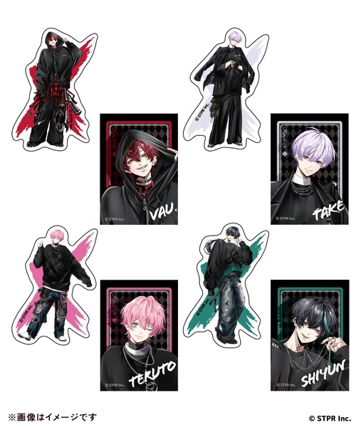 騎士X - Knight X - BLACK COLLECTION by ZOZOTOWN ステッカーセット